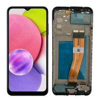 Tela Frontal Touch Display A03s Com Aro E Sem Aro A037m Pronta Entraga
