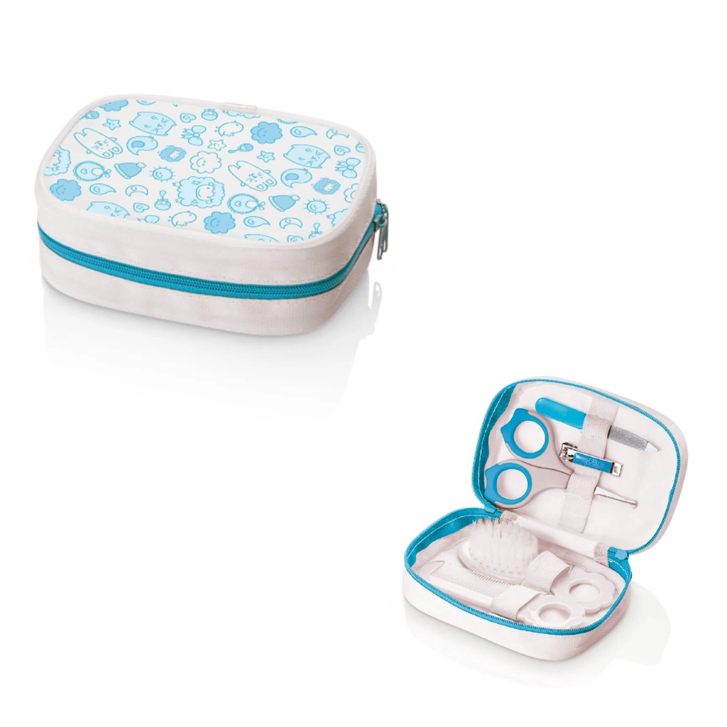 Kit Higiene Azul para Bebês Multikids - BB097