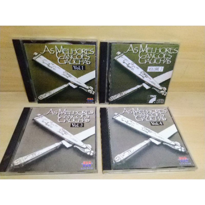 Cds As Melhores Canções Gaúchas- Passarinho- Noel Guarany- Os Serranos- Cenair Maicá- Borges- Elton- Biriva- Borghetti