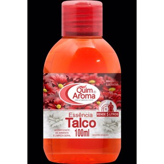 KIT 3 ESSÊNCIAS AROMATIZANTES DE AMBIENTE TALCO 100ML QUIM AROMA