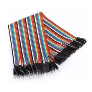 Jumper Fio 40/pcs De 20cm Macho/fêmea Para Arduino [ Código 111 ] em Oferta na Shopee
