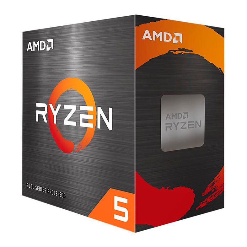 Processador AMD Ryzen 5 5500, 6-Core, 12-Threads, 3.6GHz, Cache 19MB, AM4, 100-100000457BOX