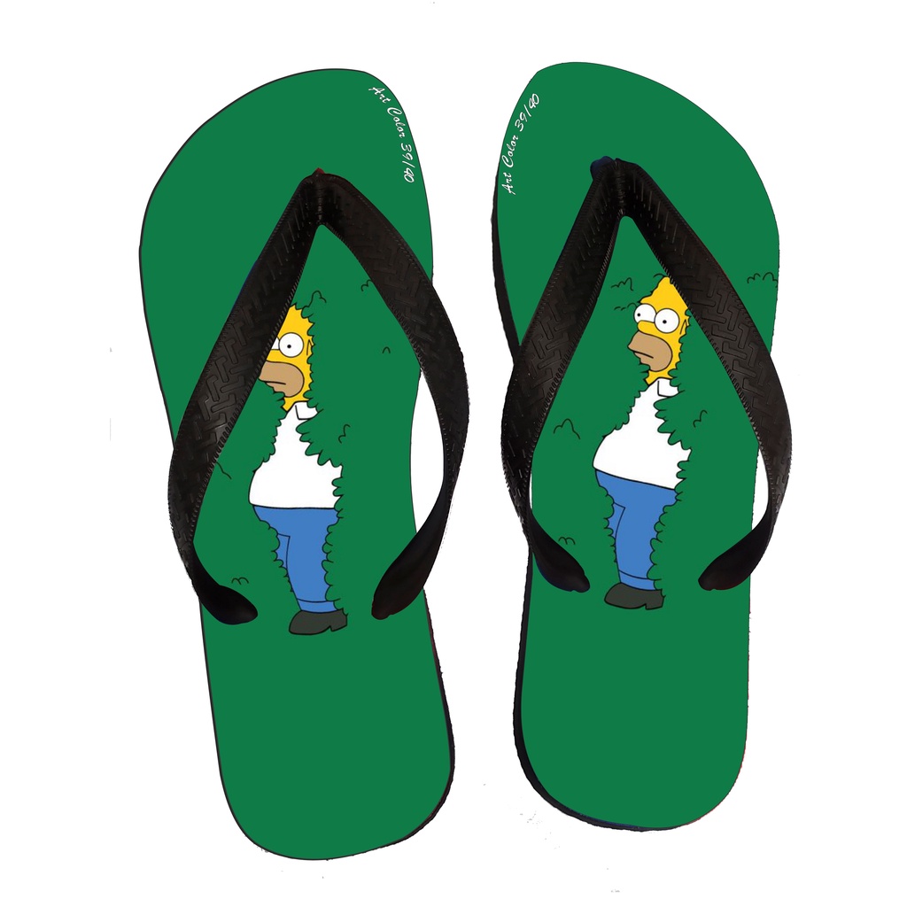 Chinelo Os Simpsons Homer Mato