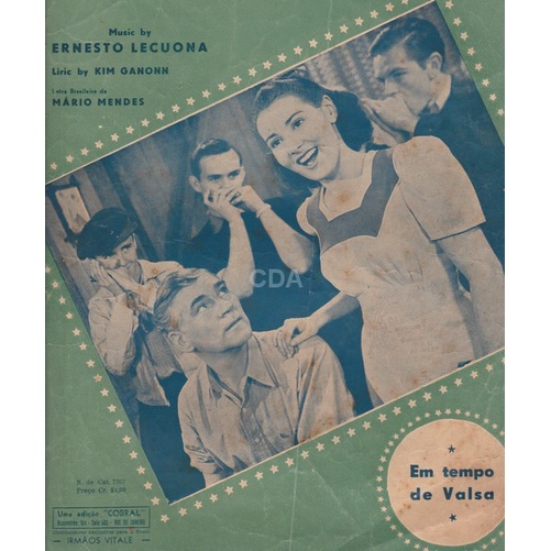 Partitura Sempre no Meu Coração Em Tempo de Valsa