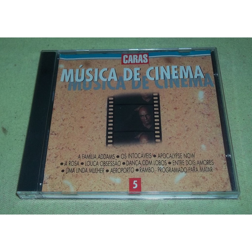 CD Música de Cinema - Caras - 5 -  A Família Addams - Os Intocáveis
