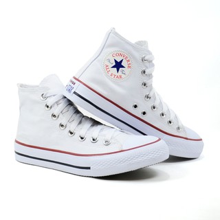 Tênis CONVERSE All Star Cano Alto - Botinha All Star - Bota All Star - Branco - Unissex