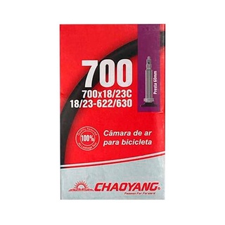 Câmara de Ar Speed Chaoyang 700X18/23c 60mm em Oferta na Shopee