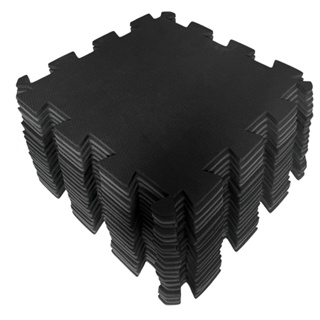 Kit 20 Tatames - EVA Preto Econômico - 50x50x1 cm. em Oferta na Shopee