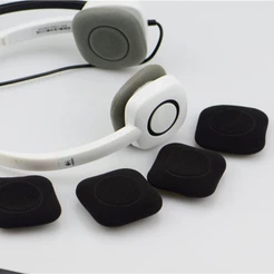 2 Pçs Espuma Macia Earpad Capa Almofada Para Logitech H150 H130 H250 H151 Fone De Ouvido