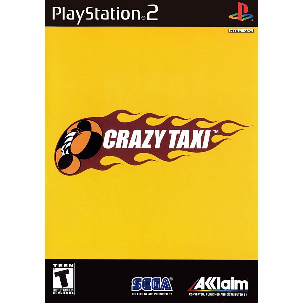 Crazy Taxi jogo playstation ps2