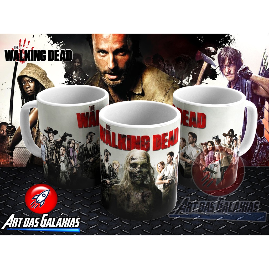Caneca Cerâmica The Walking Dead MOD2