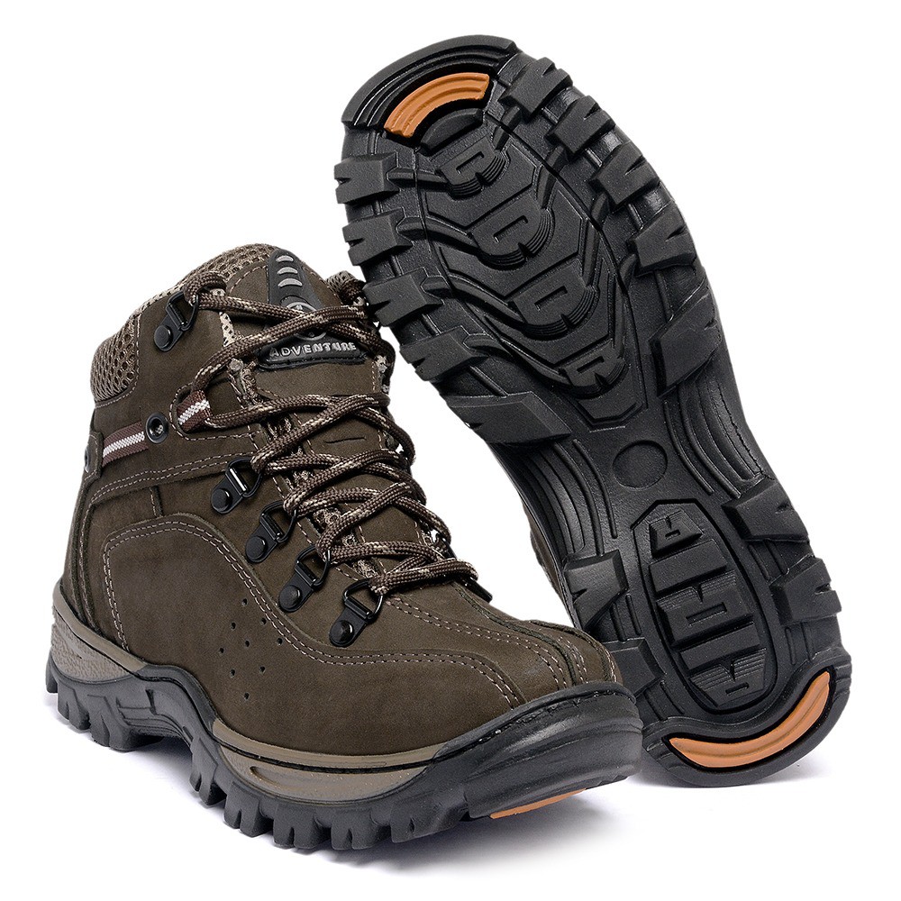 bota coturno tenis masculino trilha rapel trekking motociclista super reforçado