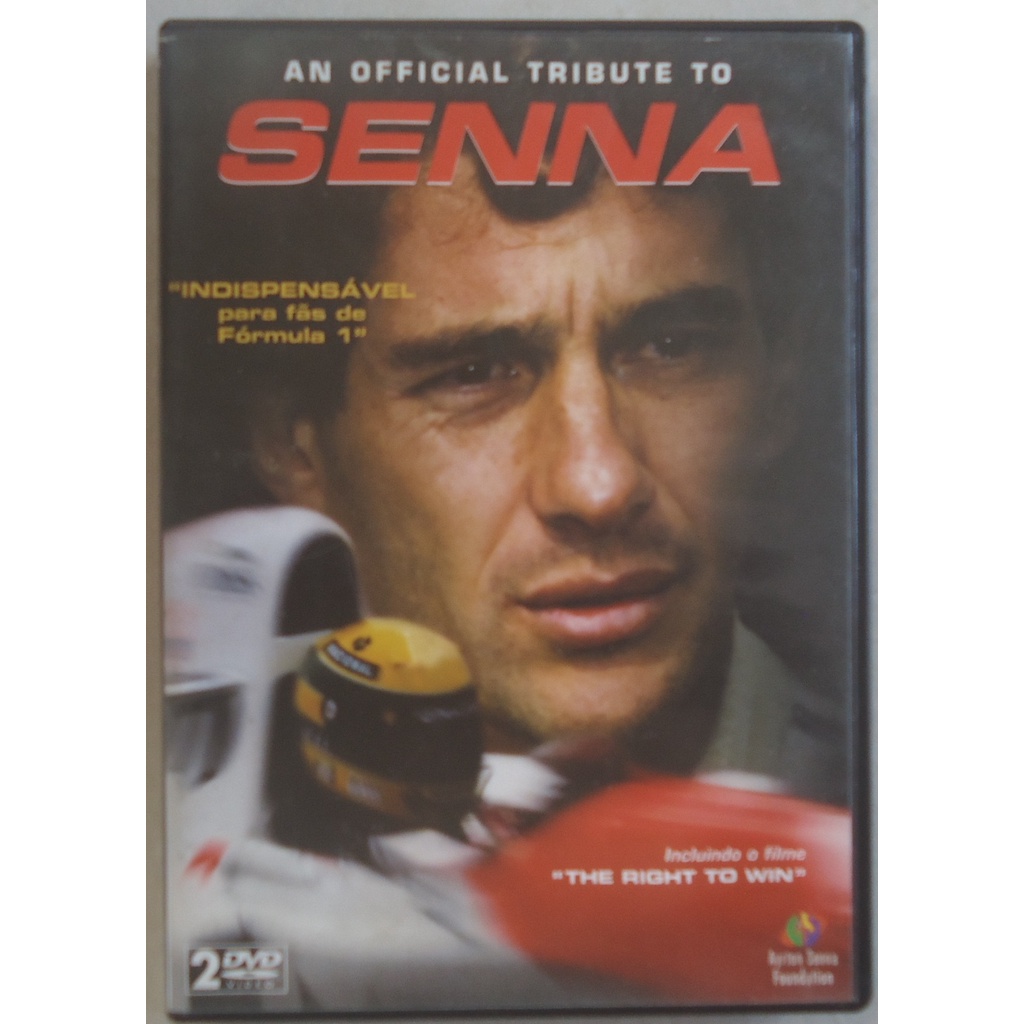 An Official Tribute To Senna 2004, Dvd Original