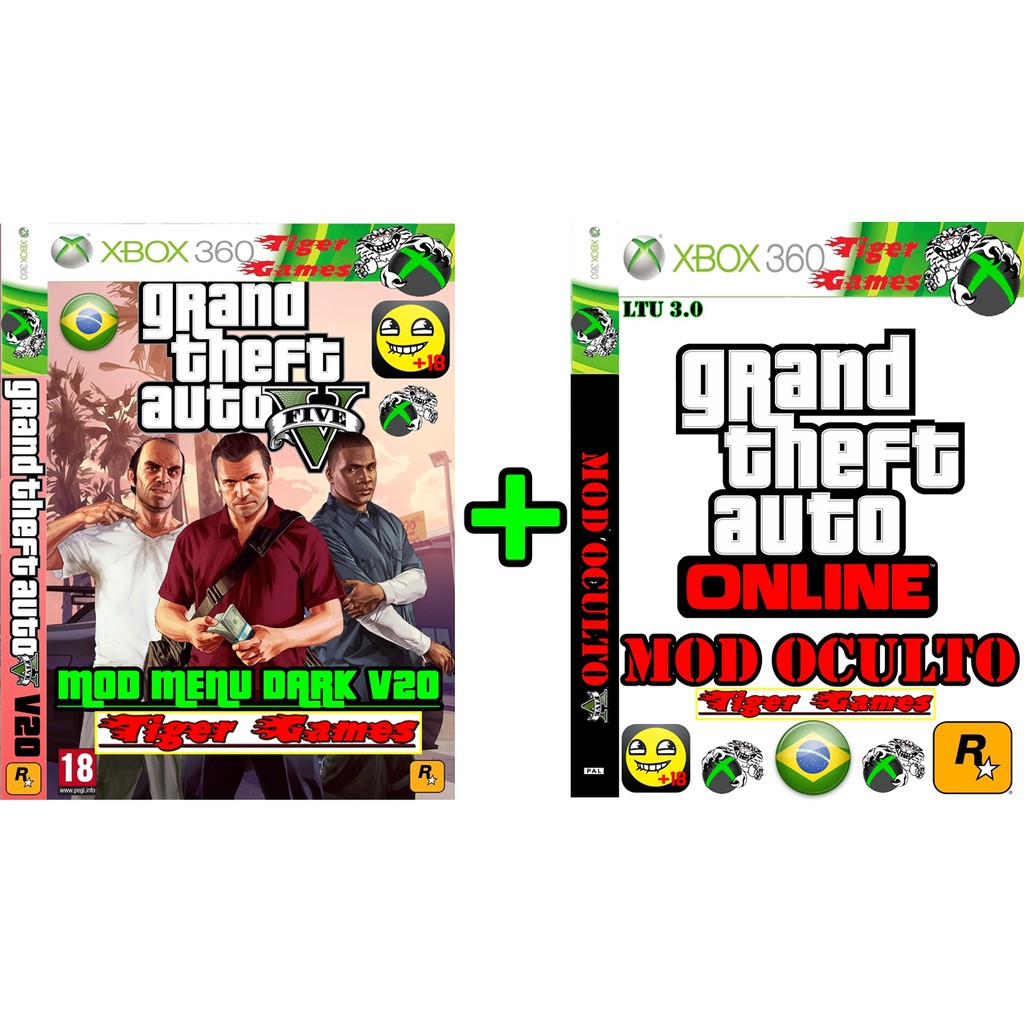 Como Usar MOD MENU GTA5 No XBOX 360 