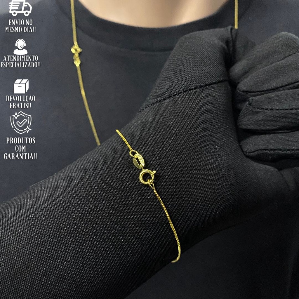 Corrente Veneziana Ouro 24k: Onde Comprar | BuscaProdutos