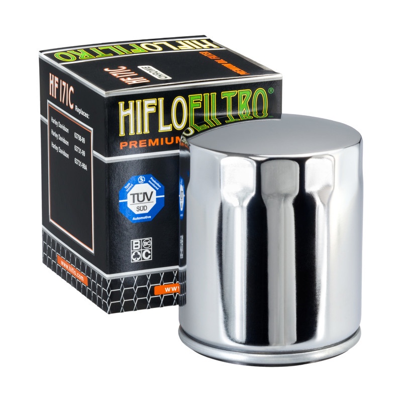 FILTRO OLEO HIFLO BUELL FXDC DYNA SUPER GLIDE CUSTOM 2005 CROMADO HF171C