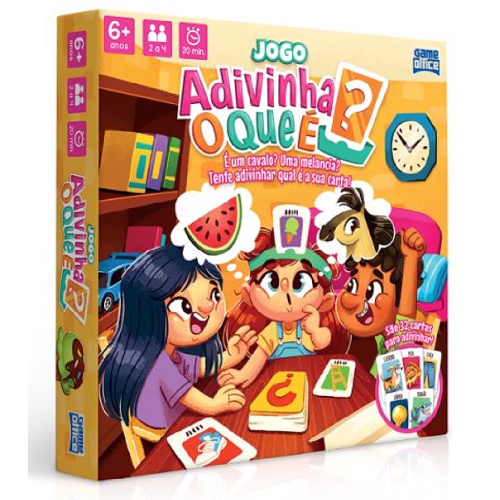 Jogo Adivinha O Que É? 2833 - Toyster em Oferta na Shopee
