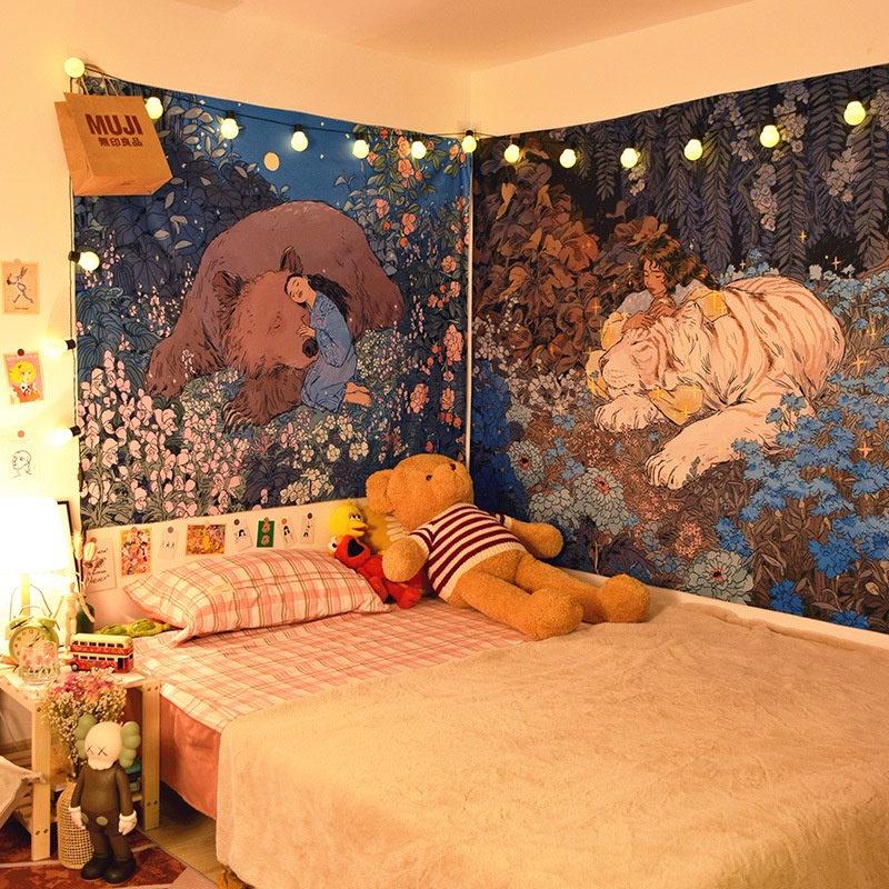 Tapeçaria Pano De Parede Decorativo Para Quarto