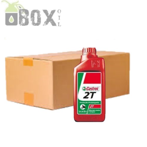 Caixa óleo castrol 500ml 2t 40 unidades — imagem 2 de 2