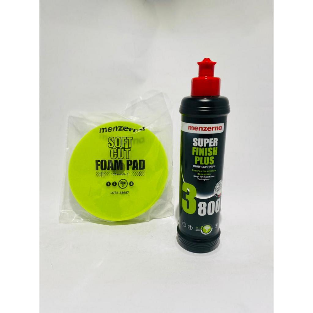 Kit Menzerna 3800+Boina Lustro verde 5 pol.
