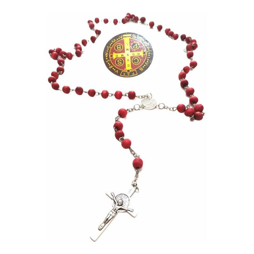 Terço Perfumado São Bento Artigo Religioso em Oferta na Shopee