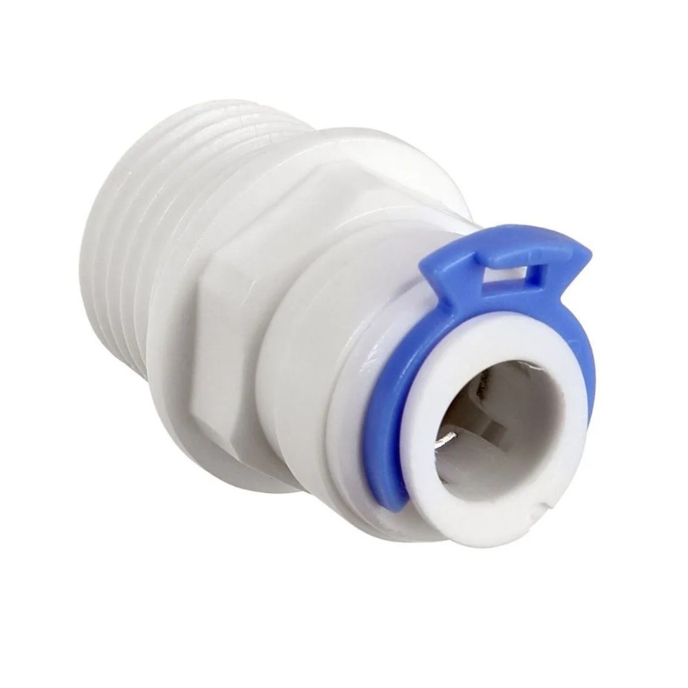 Conector Reto Conexão Reta Engate Rápido Rosca 1/2 P/ Mangueira 3/8 Soft Everest