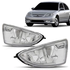 Par Farol Milha Civic 2004 2005 2006