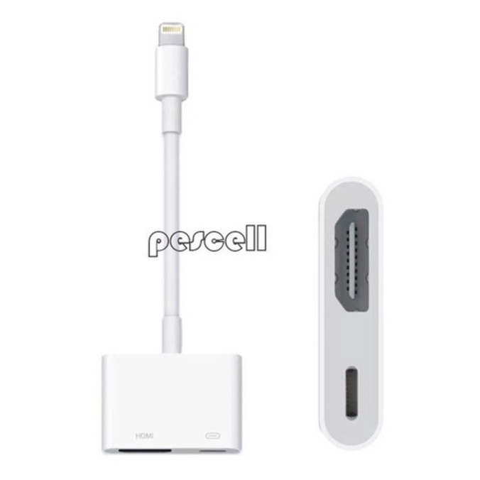Adaptador Apple Lightning Av Adapter Hdmi iPhone iPad