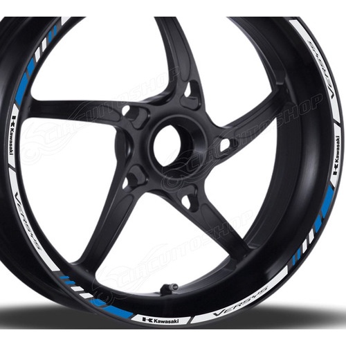Friso Adesivo Refletivo M2 Roda Moto Kawasaki Versys 1000