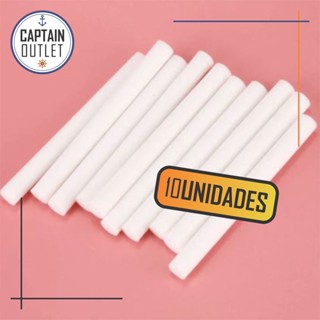 Kit 10 Filtros Difusor Algodão Refil Umidificador De Ar Ultrassônico Portátil em Oferta na Shopee