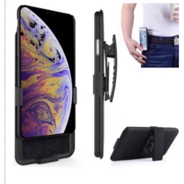 Capa Suporte de Cintura IPhone 8 Plus / 7 Plus Capa Suporte Belt Clip Compatível