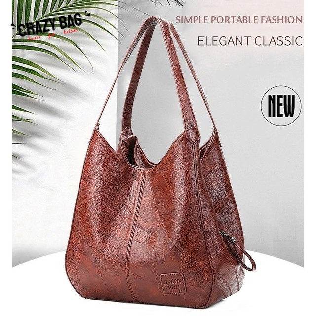 Saco De Couro Feminino Mulher