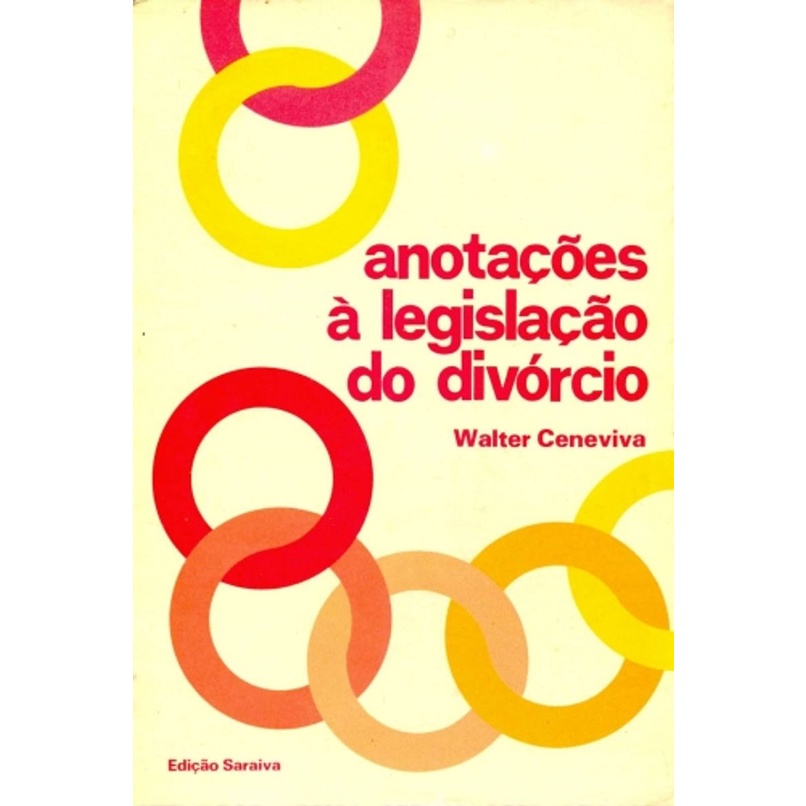 Anotações à legislação do divórcio