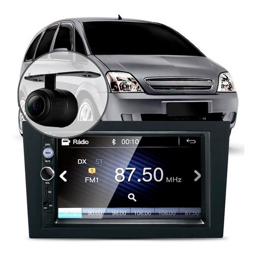 Central Multimídia Mp5 Meriva 2010 Câmera Bluetooth Espelha