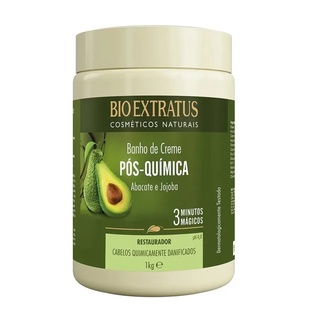 Banho de Creme Restauração Pós Química 1 Kg Bio Extratus