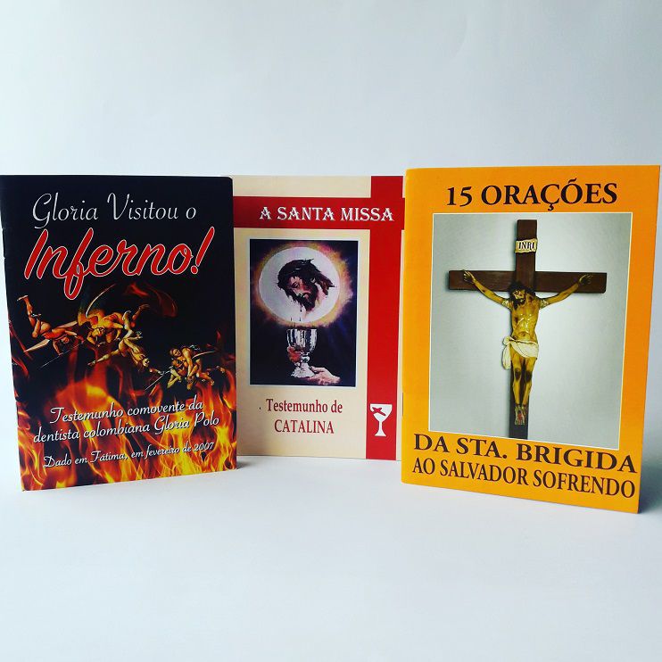 KIT LIVROS OS MAIS VENDIDOS: GLORIA POLO, CATALINA RIVAS e SANTA BRIGIDA