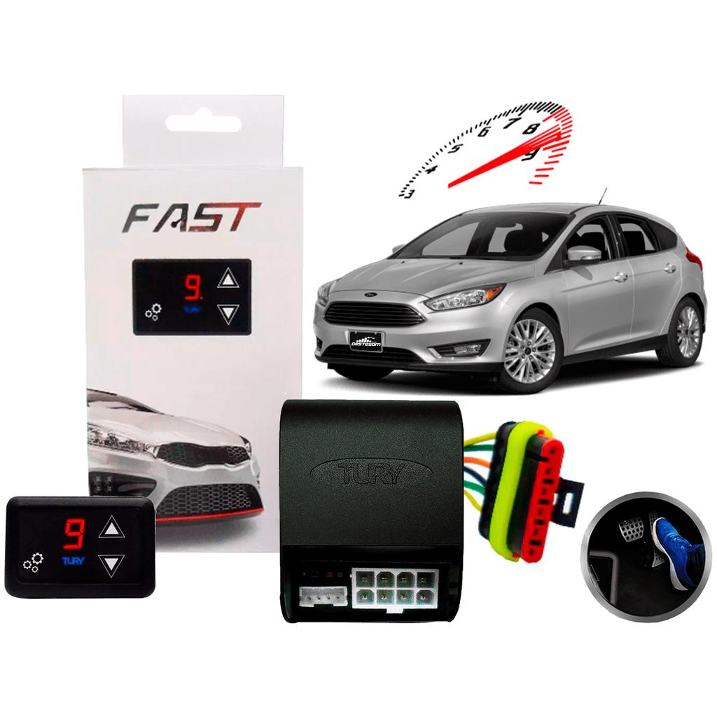 Modulo Tury Fast Acelerador Eletronico Ford Focus 2000 a 2013