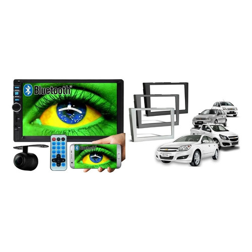 Central Multimidia Kit Vectra 2006 2007 2008 C/ Espelhamento em Oferta na Shopee