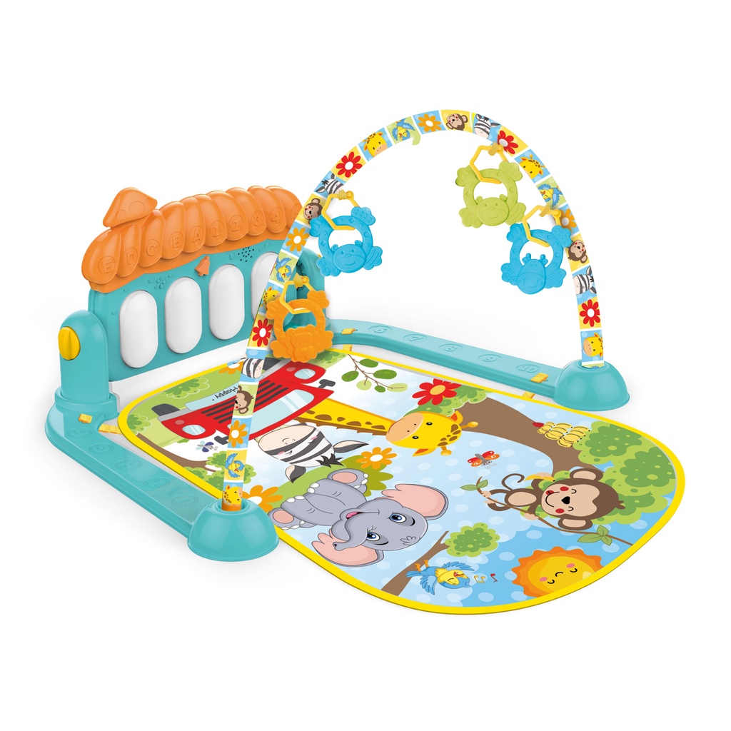 Tapete de Atividades Joy Amigos Piano Musical Replay Kids - Mom & Baby