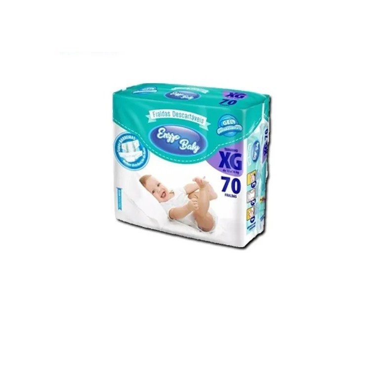 Fralda Enzzo Babydescartável Xg 70 Un.