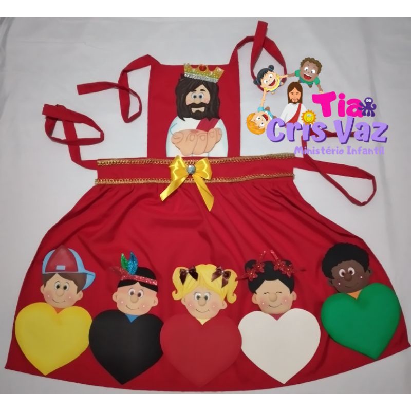 Avental Personalizado Ministério Infantil: Onde Comprar | BuscaProdutos