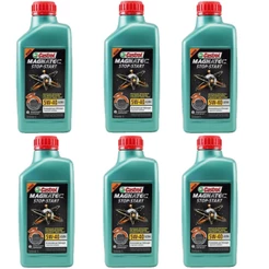 Kit 6 Oleo Castrol Magnatec 5w40 A3/B4 Sintético 502 00