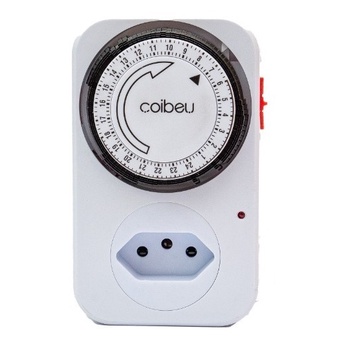 Temporizador Analógico energia com Plug Liga E Desliga modelo timer ...