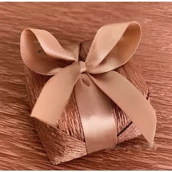 PAPEL BEM CASADO ROSE GOLD 40 PAPEL + 40 CELOFANE (CHOCO)