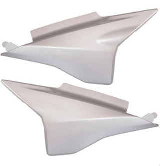 Tampa Lateral Pintada Prata Titan 150 Sport - Paramotos em Oferta na Shopee