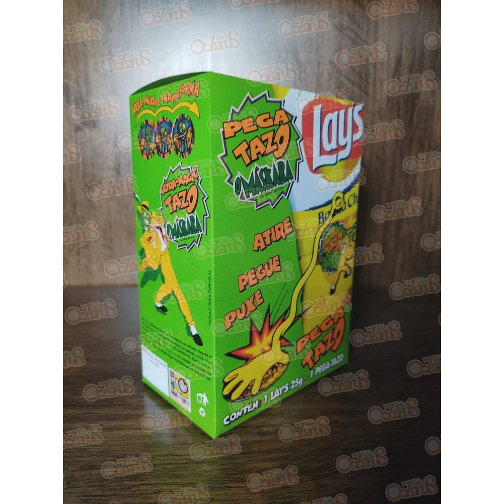 Caixa O Máskara - Oz - Anos 90 Elma Chips LEIA O ANUNCIO