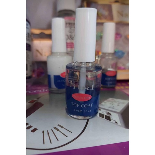 Selante Top Coat IBD seca sem cabine led uv unhas de gel fibra | Shopee ...