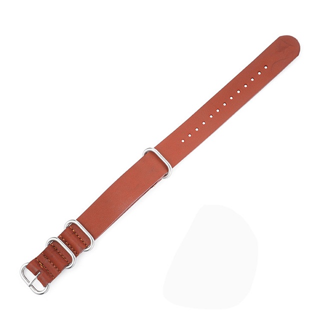 long watch straps leather