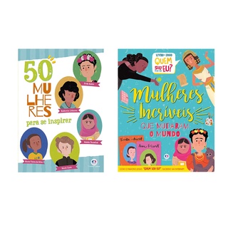 Kit com 2 Livros - As Mulheres Incríveis