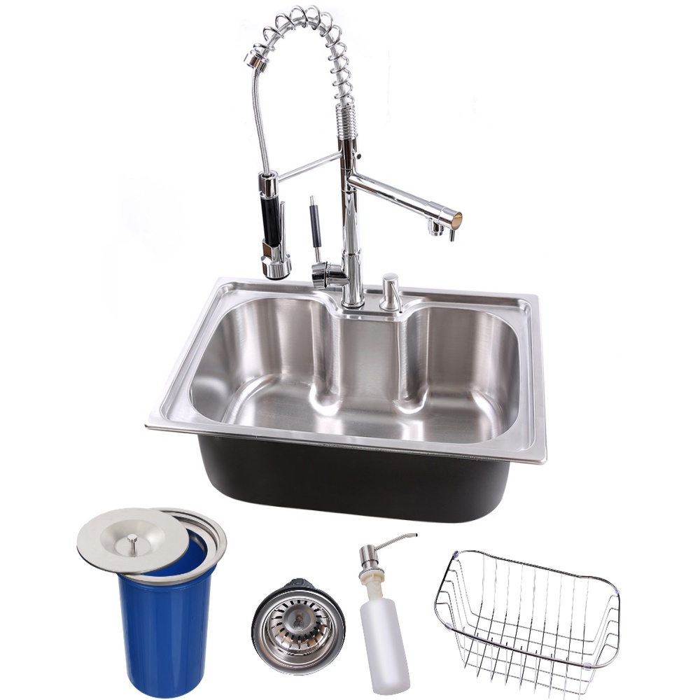 Cuba Gourmet Cozinha Aço Inox + Torneira Gourmet + Lixeira 5 Litros em Oferta na Shopee